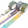 China Custom Cartoon Design Bullet Journal Color Printed Washi Masking Tape Set wholesale