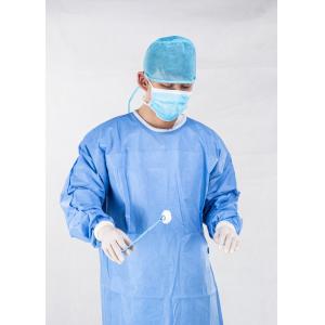 Disposable Reinforced Surgical Doctor Gown SMS Non Woven Sterile Barrier Performance