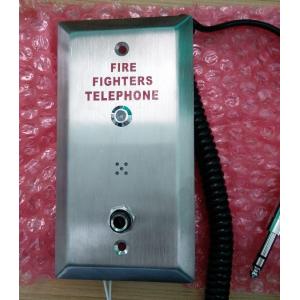 Weatherproof Industrial Analog Telephone , Fire Fighting Telephone System 