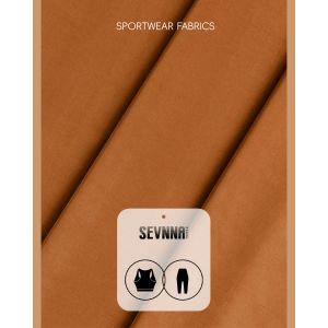 140gsm Weight 84%Recycled Polyester+16%Spandex Sport Bra Fabric with 150cm Width for Customizable Workout Bra Material