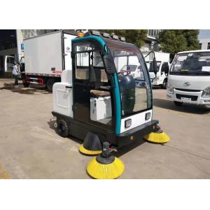China New Mini Electric Mechanical Sweeper Truck Street Cleaning Aluminum Alloy Frame supplier