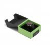 China Green And Black Custom Jewelry Packaging / Special Shape Watch Storage Box wholesale