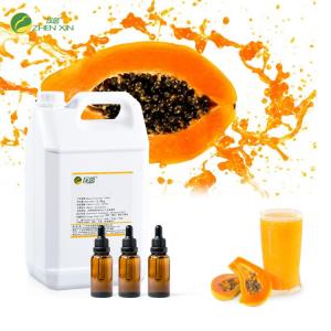Concentrated Papaya Beverage Flavors For Juice Liquid COA