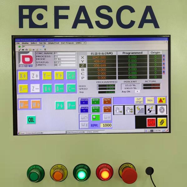 6500mm Aluminum Profile 5 Aixs CNC Machining Center with High Speed HSK63F Automatic tool changer type