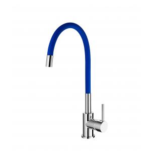 China Alterable Spout 1 Handle Deck Mount Kitchen Faucet Flexible Kitchen Sink Tap supplier
