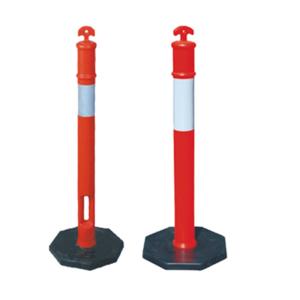 China 110cm SH-X010 PE Distributeur routier Postes d'avertissement sur les poteaux de circulation Bollards de circulation pour la sécurité routière supplier