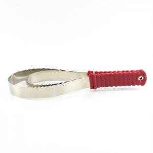 Double Blade Horse Sweat Scraper , Stainless Steel Horse Shedding Blade