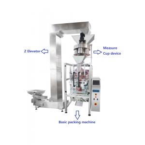 High Speed Granule Bean / Sugar / Salt Automated Packing Machine With PLC Control Multi - Function