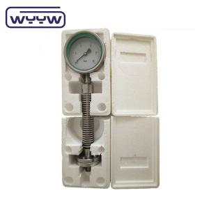 China Customized High Temperature Pressure Gauge 100mm With Radiator supplier