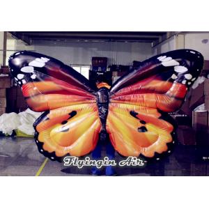China Inflatable Simulation Butterfly Wings Costumes for Wedding Stage Decoration supplier