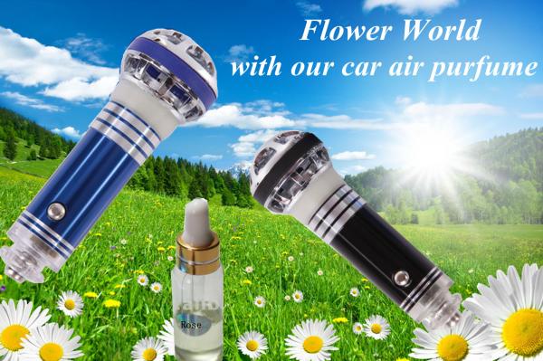 Eco-friendly car air purfume with negative ions to purifying car air ,remove