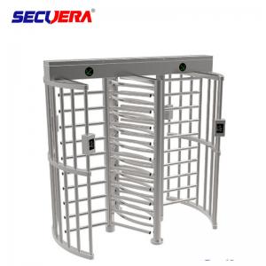 China Biometric Rotor Turn Style Security Turnstile Gate Stainless Steel Full Height on sale 
