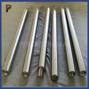 Dia63mm Molybdenum Electrode Rod Glass Melting Polished Surface Density 10.2g/Cm3