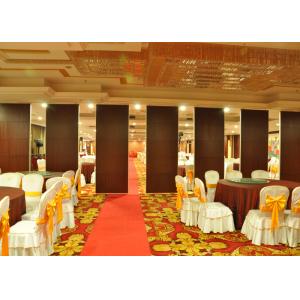 Wooden Sliding Partition Walls Hanging Office Partition System For Banquet Hall
