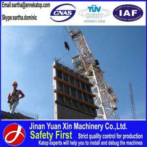 China 50m building built tower crane with 1~8t lift capacity 6010 tower crane supplier