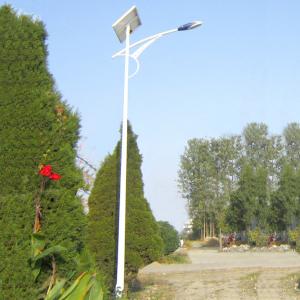 6m Tapered Round Steel Street Light Pole For Solar LED Lights Mounting