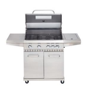 Outdoor Gas Grill Stove BBQ Grills with 5 Burners and Stainless Steel Material