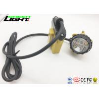 China 2A Charger Super Bright Led Headlamp Aluminum Cup Material For Miner / Hunting on sale
