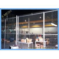 China 11 Gauge Chain Link Fence Fabric , 50 Foot Chain Link Privacy Screen For Security on sale