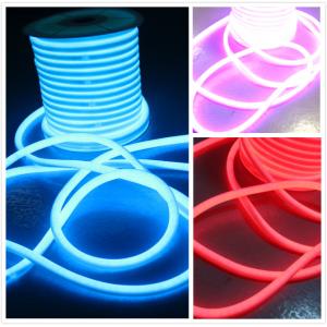 China 360 China vivid light energy-saving DMX512 wire rope cable Strip led neon 5050 RGB mini led neon flex ligh supplier