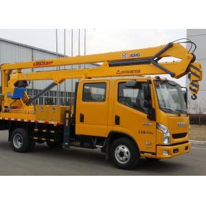 China Durable XCMG Basket Truck Mounted Lift , 5 Ton Aerial Platform Truck supplier