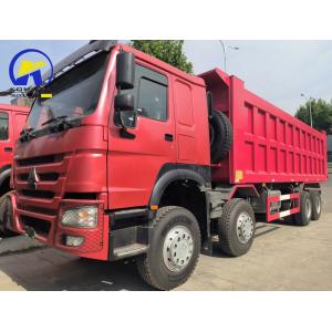 China Sinotruk HOWO 12 pneus 8X4 camion à bascule avec certification pneumatique GCC supplier