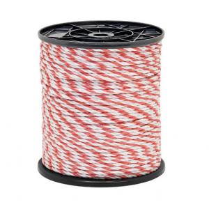 PVC Coating Electric Fence Poly Wire With Voltage 6KV Temperature Range -20C To 60C