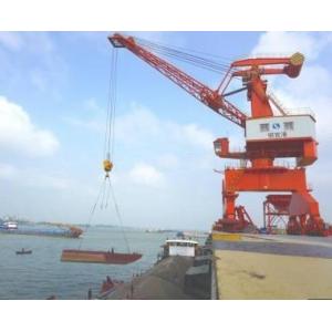 China 3.2m~6.0m span Portal Grab Crane Shipyard Port Cranes For Bulk Commodities supplier