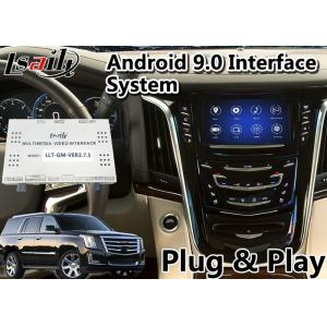 China Android 9.0 Car GPS Navigation Video Interface for Cadillac Escalade with CUE System 2014-2020 LVDS Digital Display supplier