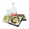 China Transparent Polythene Food Compostable Clear Biodegradable Plastic Freezer Bags wholesale