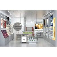 China Fashion Polishing Surface Cosmetic Display Shelves With Logo And Acrylic Display Stand on sale