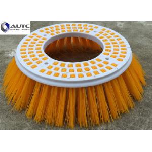 Poly Elgin Side Broom Road Sweeping Brush Industria Colorful Road Sweeper Brush Round Plastic Broom Base Thickness 20mm