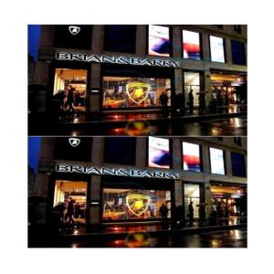 China Display LED a todo color impermeable para el comercio al aire libre en panel P3.9-7.8mm supplier