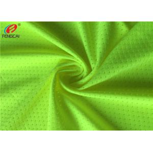 China 92% Polyester 8% Spandex Mesh Fabric Weft Knitted Fabric For Jersey supplier