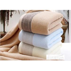 China Household Terry Cotton Bath Towels For Adults Super Absorbent 70*140cm supplier