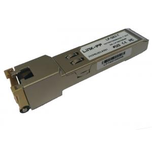 China FCLF-8520-3 1000BASE-T Copper SFP Optical Transceiver  Ethernet over Cat 5 cable supplier