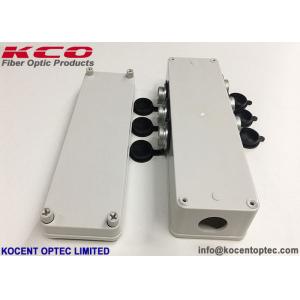 Preuve de fibre optique de l'eau du port PDLC de la fermeture 6 de joint de câble d'ABS montable de FTTA Polonais