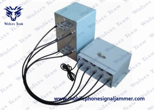 Celluar 500W High Power Signal Jammer CDMA GSM With Good Cooling System