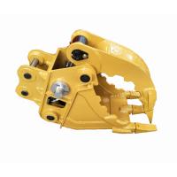 China Standard Mini Excavator Grab Bucket Hydraulic Thumb 0.5-0.64cbm Capacity on sale