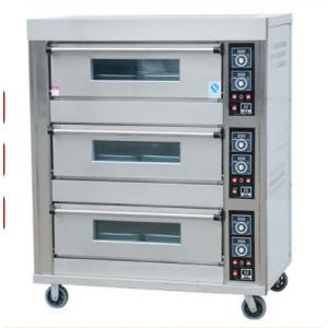 120Kg Electric Gas Commercial Baking Oven Timing Temperature Control 600*400mm