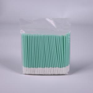 China Fiberless construction Industrial Tip High Density Cleanroom Lint Free Printer Solvent Cleaning PU Foam Swab Sponge Swab supplier