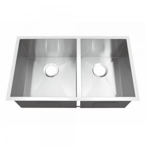 China 32 Inch X 19 Inch Undermount Stainless Steel Kitchen Sink Modern Design supplier