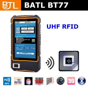 Popular BATL BT77 dual camera 10000mAh uhf rfid bluetooth handheld reader