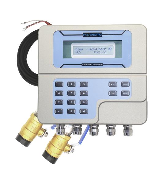 ST502 Insertion Ultrasonic Flowmeter with CNC Machined Process and Magnetic Open Cover Technology