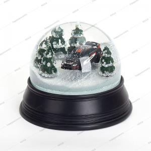 China High End Car Mode Dia120mm Promotional Snow Globe supplier