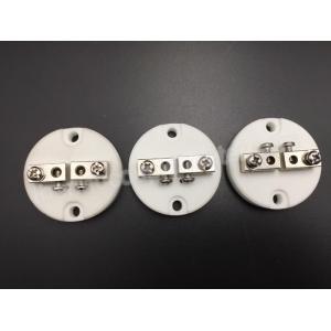 2-6 pins Thermocouple Components Ceramic Terminal Block N - 2P - C