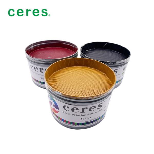 Magenta Sublimation Ink for Offset Printing with Small Color Difference Good Reproducibility and 4 Color Machine Suitability