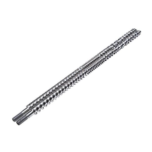 0.015mm/100mm Screw Straightness Parallel Twin Screw and Barrel for Consistent Output