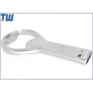 China Beer Opener 4GB USB Flash Drives Smooth Durable Full Metal Material supplier
