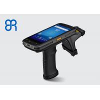 China 4G WiFi Bluetooth Connection UHF Mobile RFID Reader , Data Collection RFID Handset on sale